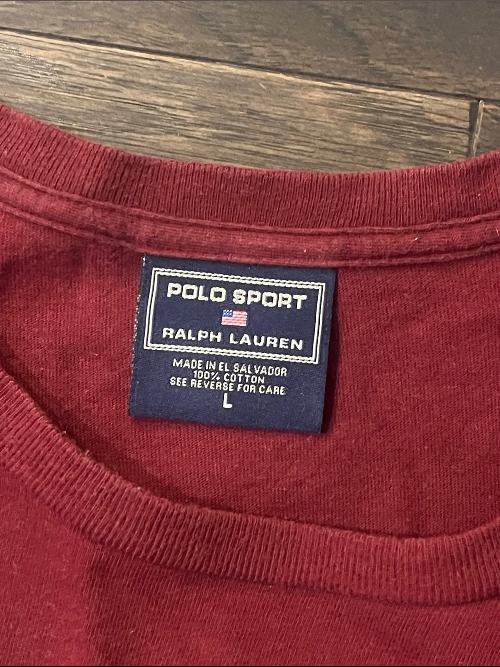 Polo Sport Ralph Lauren Vintage T Shirt Mens Size Large